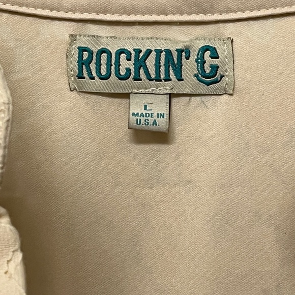 Ladies L Rockin’ C sleeveless lace top - Picture 3 of 5